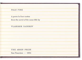 Nabokov, Vladimir (1899-1977) Pale Fire, Limited Edition.